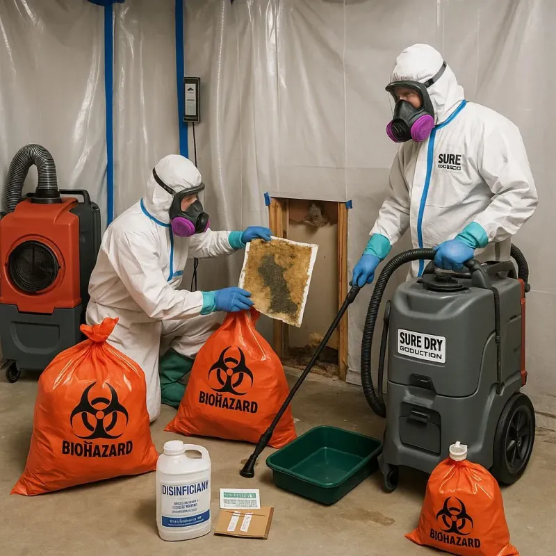 Contaminated Water Handling Protocols process in Howard, SD